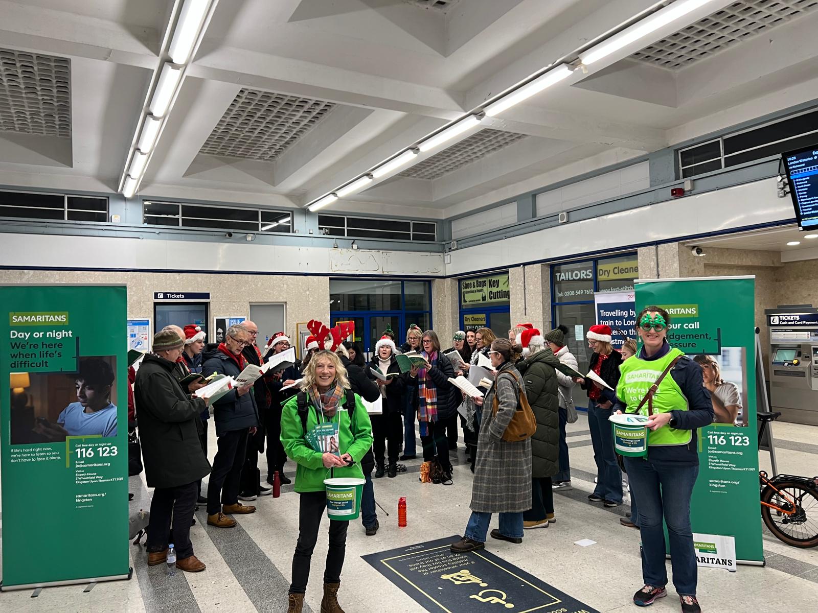 Over &pound;500 Raised for The Samaritans in Kingston